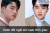 Cách đổi ngôi tóc nam đơn giản