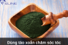 Dùng tảo xoắn chăm sóc tóc