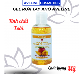 Gel rửa tay khô Aveline - Mỹ ( Tinh chất Xoài )