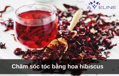 Chăm sóc tóc bằng hoa hibiscus