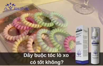 Dây buộc tóc lò xo có tốt không?