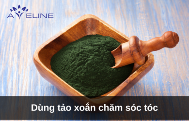 Dùng tảo xoắn chăm sóc tóc