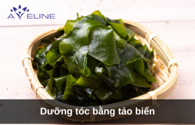 Dưỡng tóc bằng tảo biển