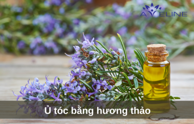 Ủ tóc bằng hương thảo