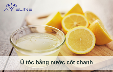 Ủ tóc bằng nước cốt chanh