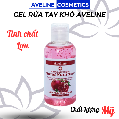 Gel rửa tay khô Aveline - Mỹ ( Tinh chất Lựu )